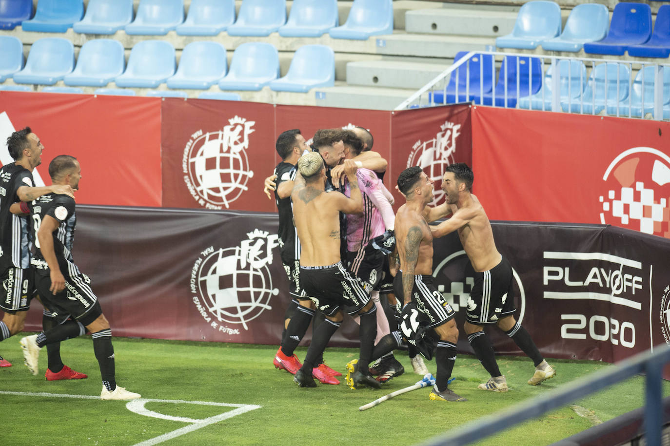 Fotos: La primera parte del FC Cartagena-Atlético Baleares, en imágenes