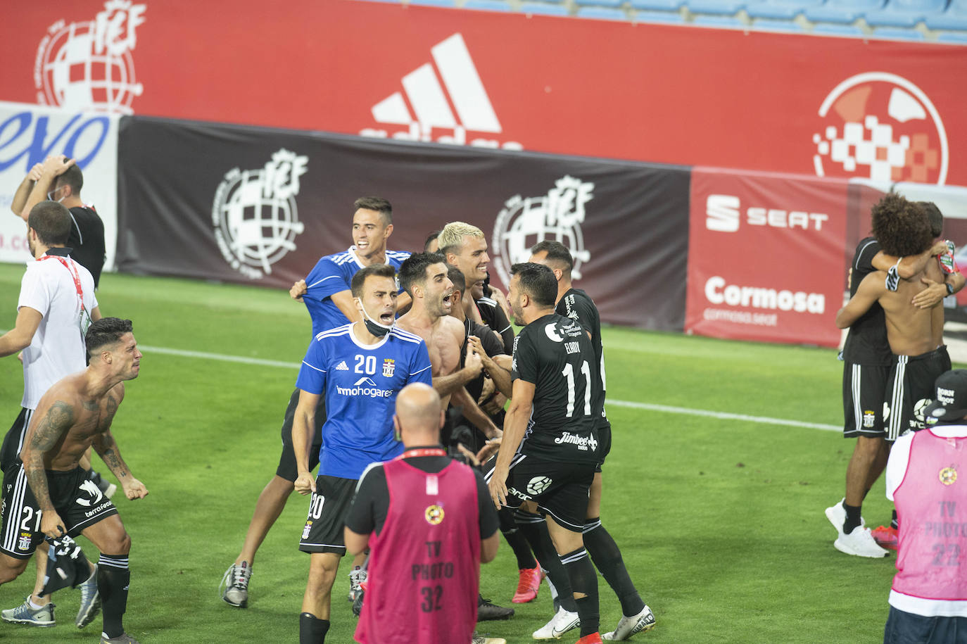 Fotos: La primera parte del FC Cartagena-Atlético Baleares, en imágenes