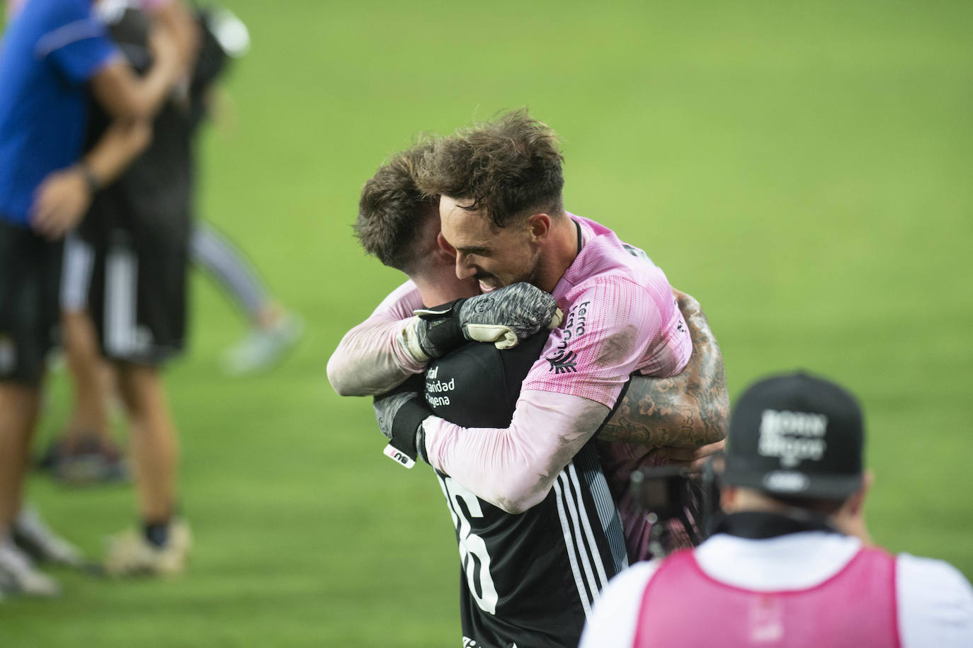 Fotos: La primera parte del FC Cartagena-Atlético Baleares, en imágenes