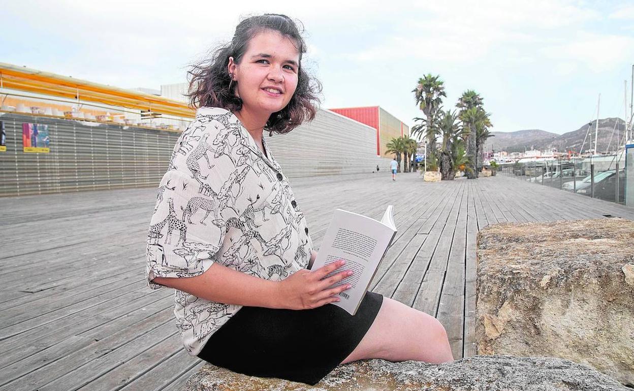 Anabel Úbeda, en Cartagena.