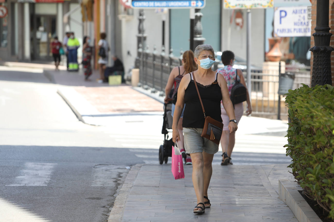 Fotos: La Comunidad confina a los 32.000 habitantes de Totana dentro del municipio