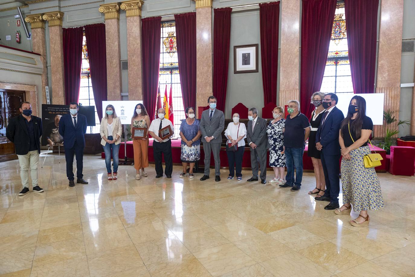 Fotos: Homenaje a los abuelos en Murcia