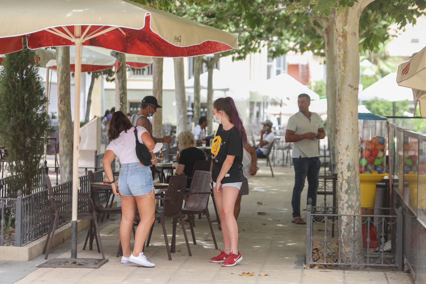 Fotos: Lorca ordena el cierre de parques y pistas deportivas tras 16 positivos en coronavirus