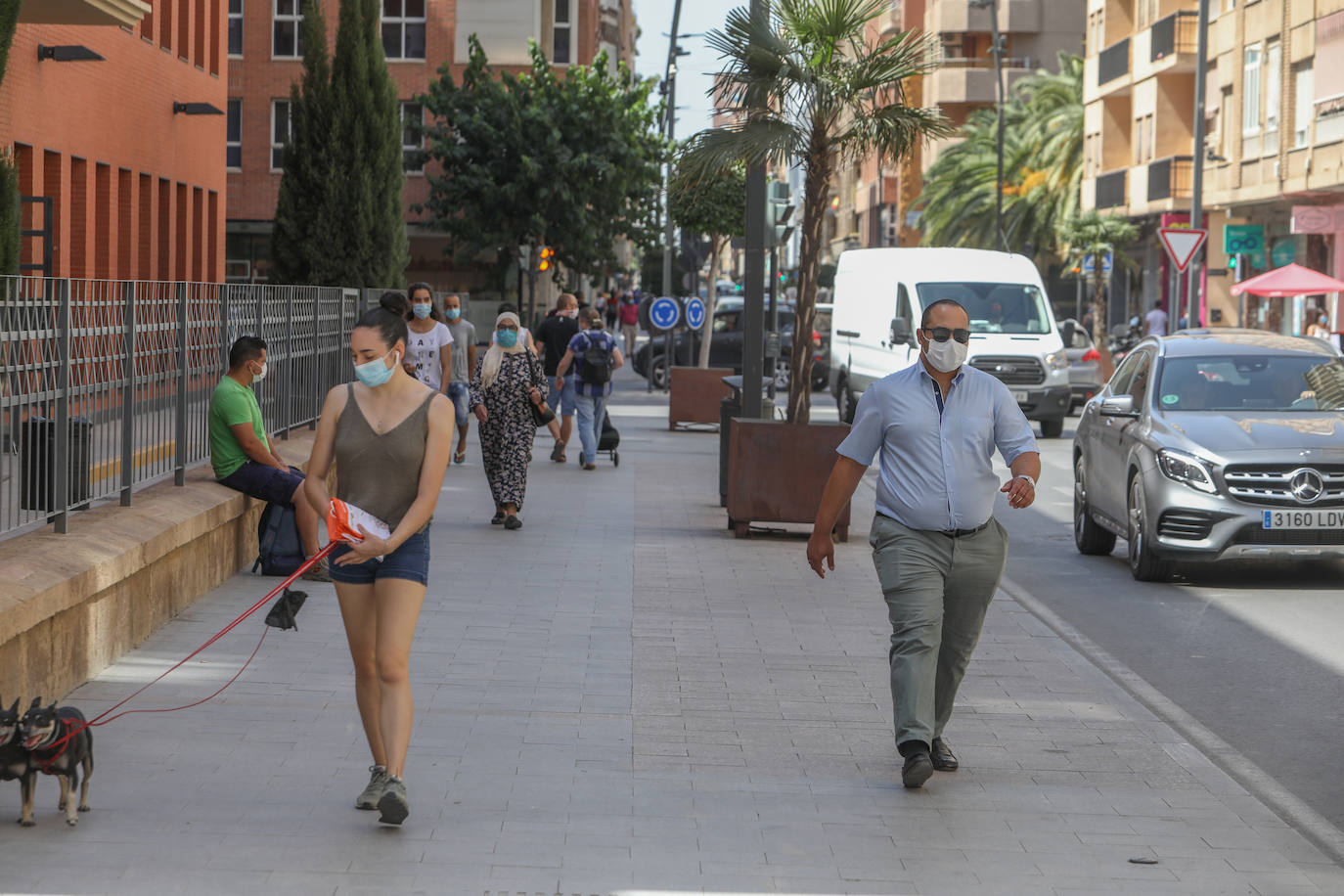 Fotos: El sector hostelero paga en Lorca los platos rotos por el temor a un rebrote