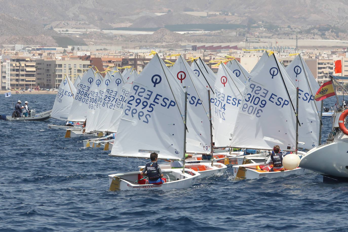 Fotos: Campeonato de España de la clase optimist en Águilas