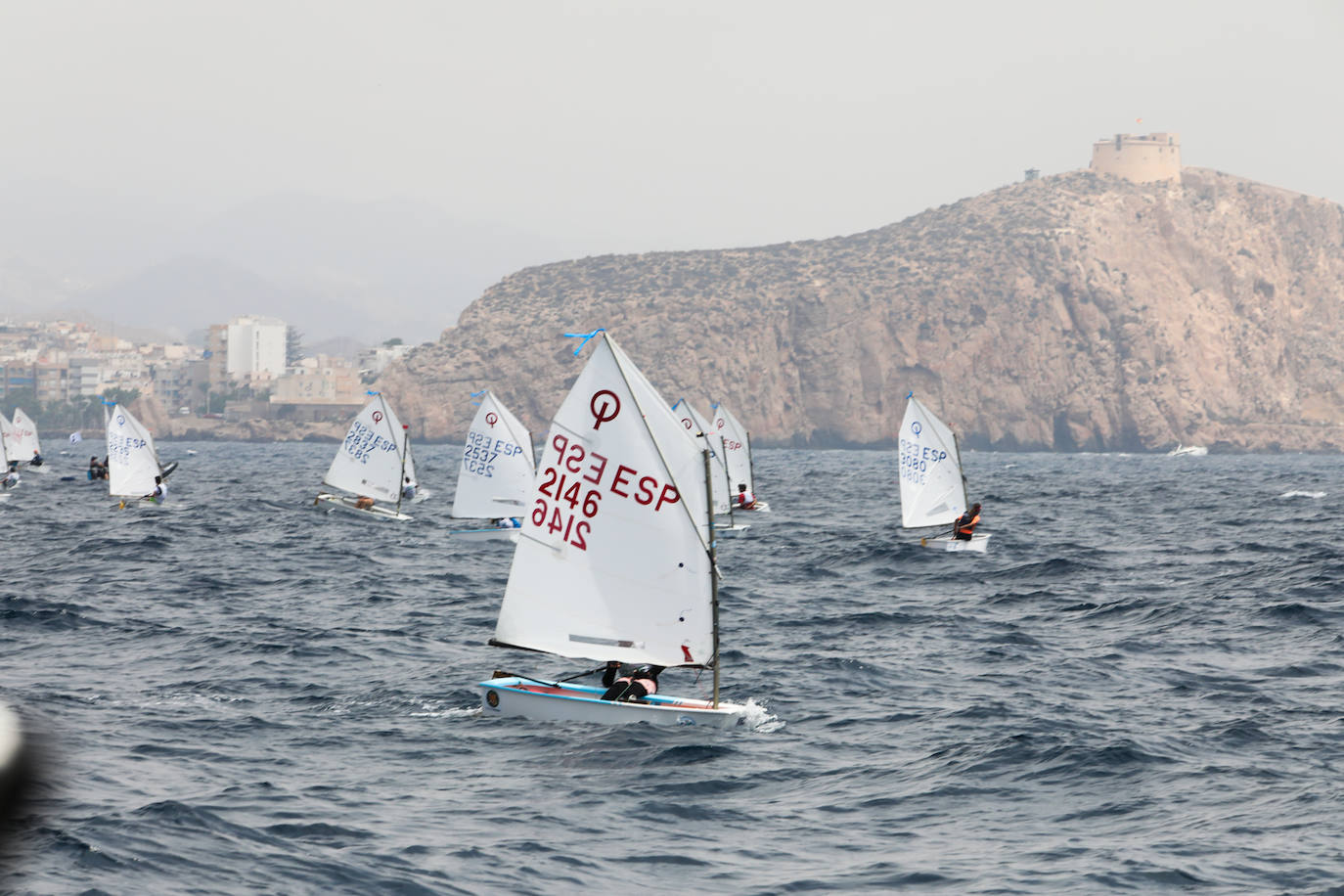 Fotos: Campeonato de España clase Optimist celebrado en Águilas