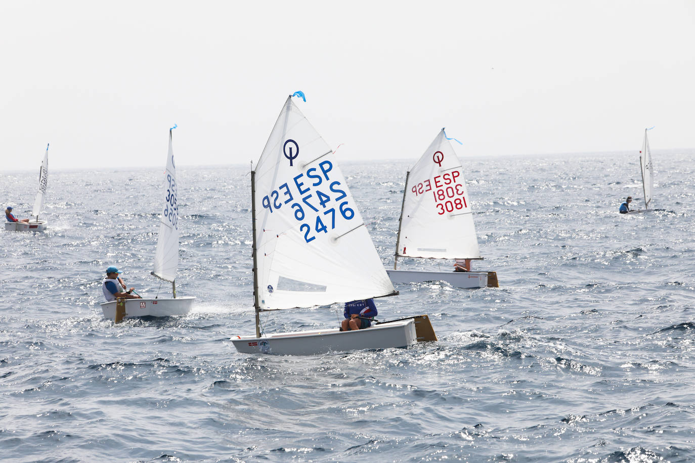 Fotos: Campeonato de España clase Optimist celebrado en Águilas