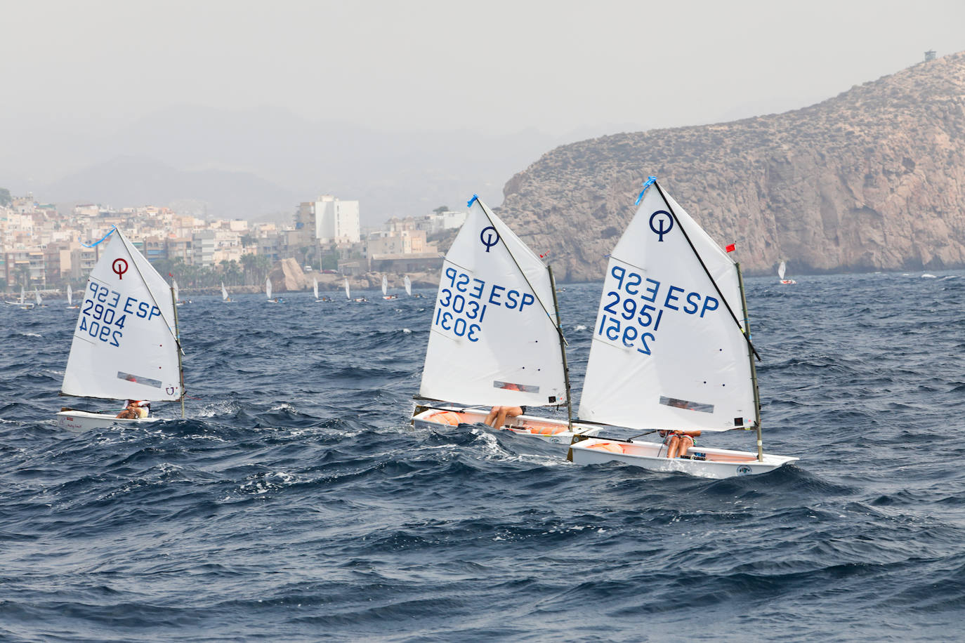 Fotos: Campeonato de España clase Optimist celebrado en Águilas