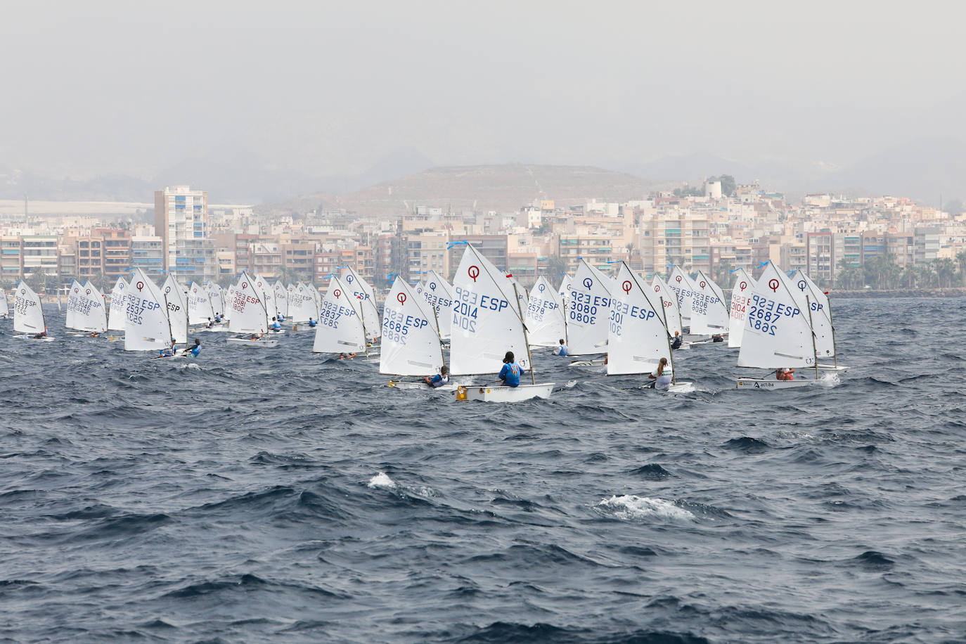 Fotos: Campeonato de España clase Optimist celebrado en Águilas