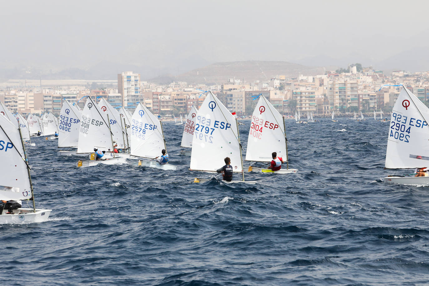 Fotos: Campeonato de España clase Optimist celebrado en Águilas