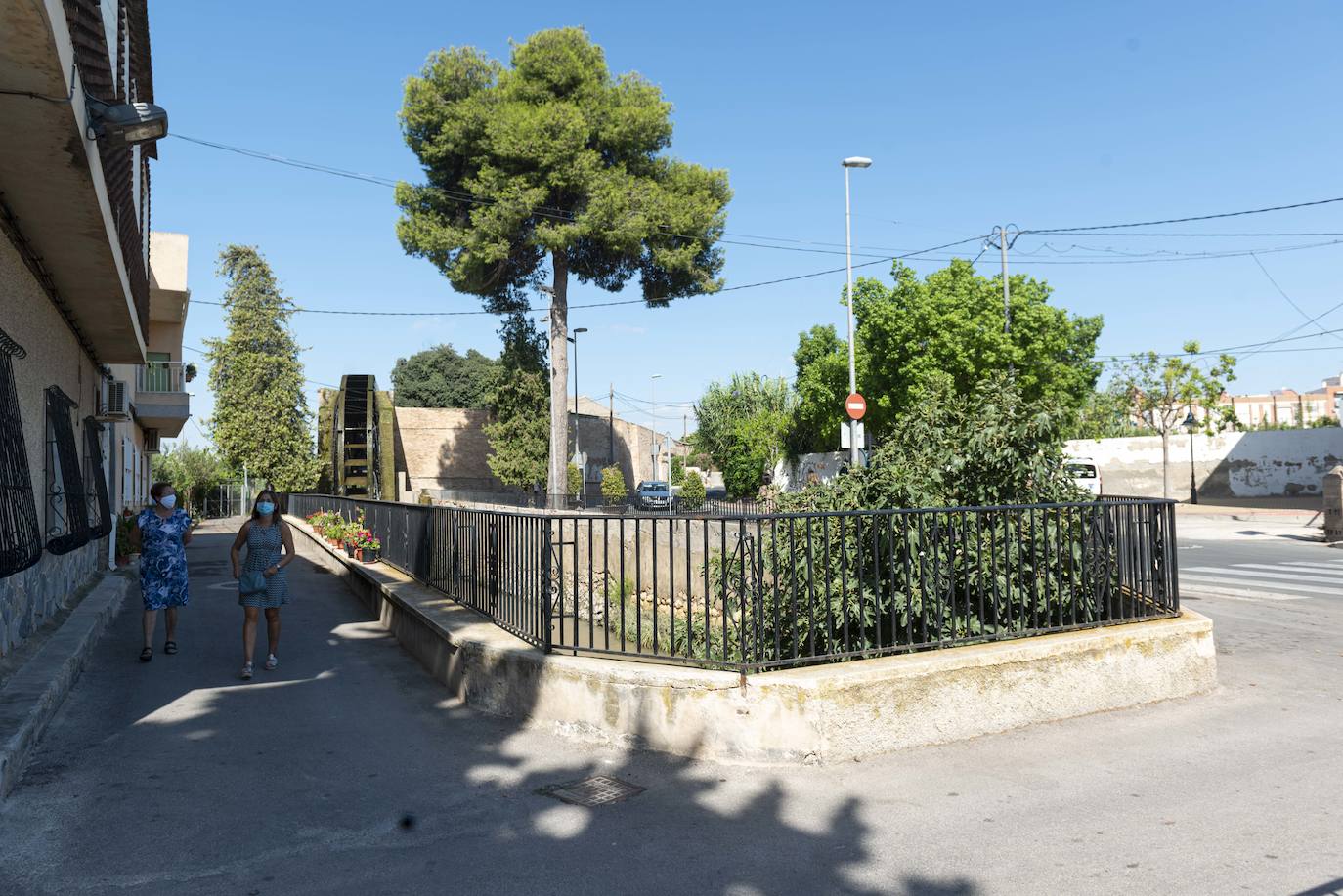 Fotos: La rueda de La Ñora acogerá cinco jardines y un área de reserva arqueológica