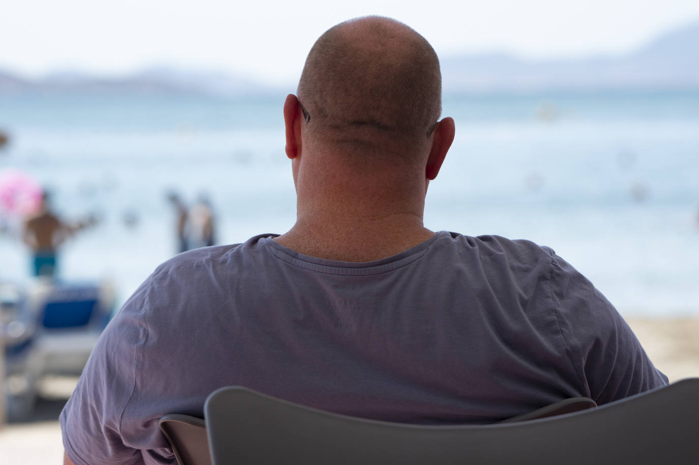 Fotos: Playas del Mar Menor durante este mes de agosto