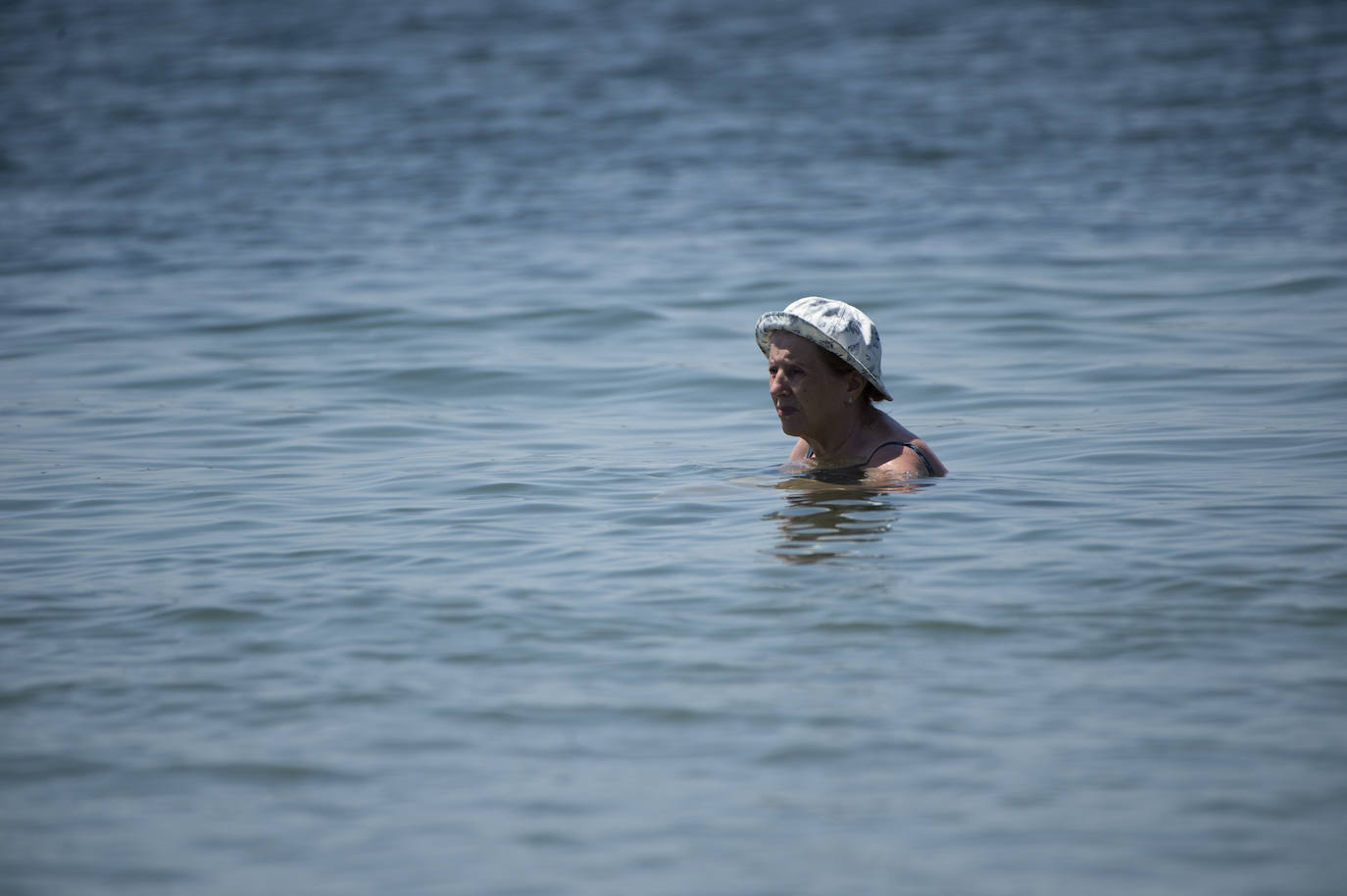 Fotos: Playas del Mar Menor durante este mes de agosto