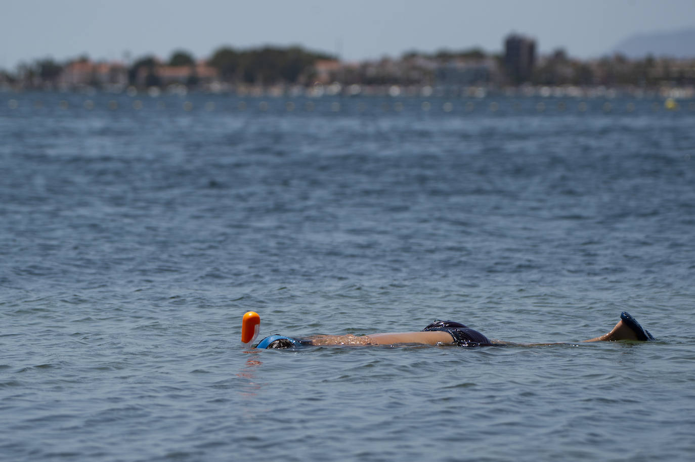 Fotos: Playas del Mar Menor durante este mes de agosto