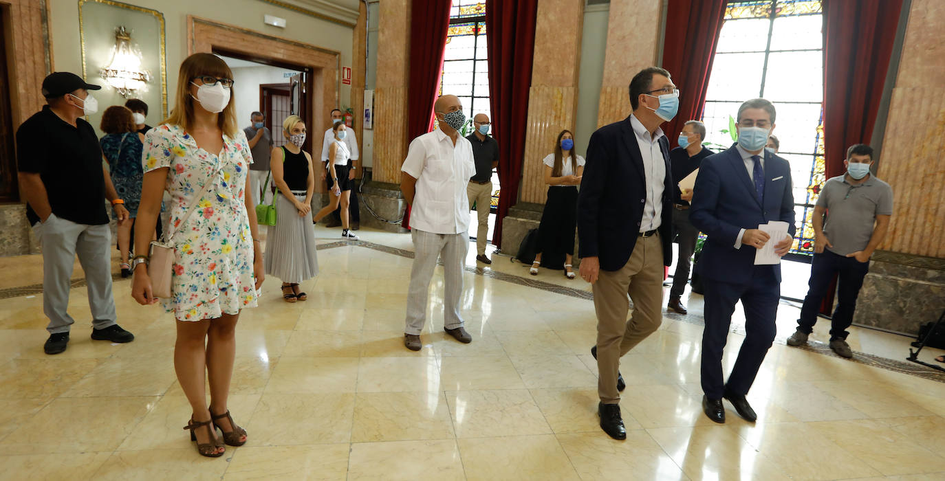 Fotos: Presentación de los proyectos seleccionados por el Ayuntamiento de Murcia para &#039;Reactivos Culturales&#039;