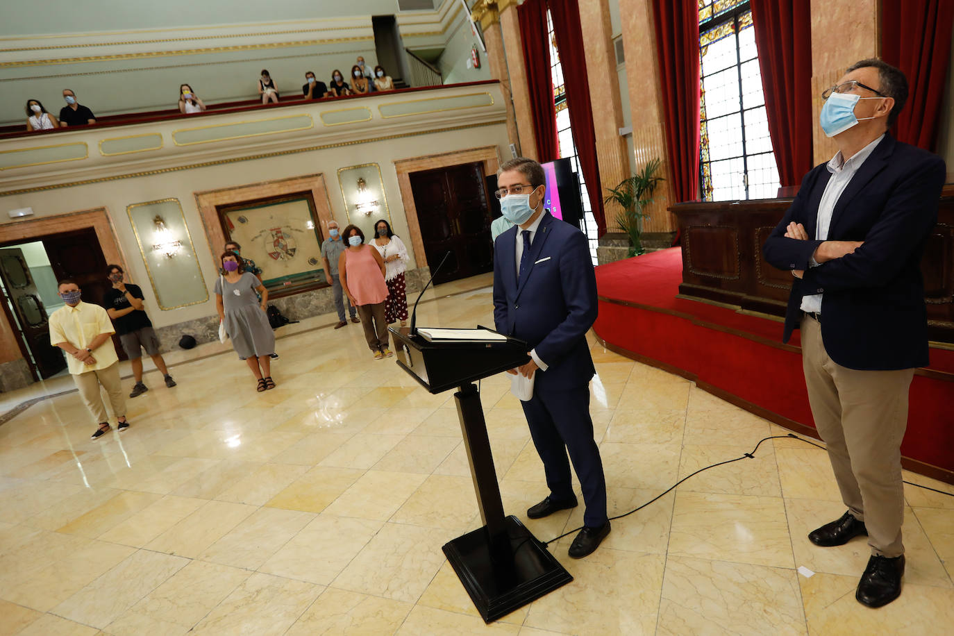 Fotos: Presentación de los proyectos seleccionados por el Ayuntamiento de Murcia para &#039;Reactivos Culturales&#039;