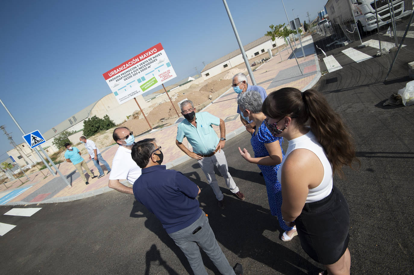 Fotos: El polígono industrial de El Mayayo, en la pedanía murcia de El Palmar, acogerá a treinta nuevas empresas