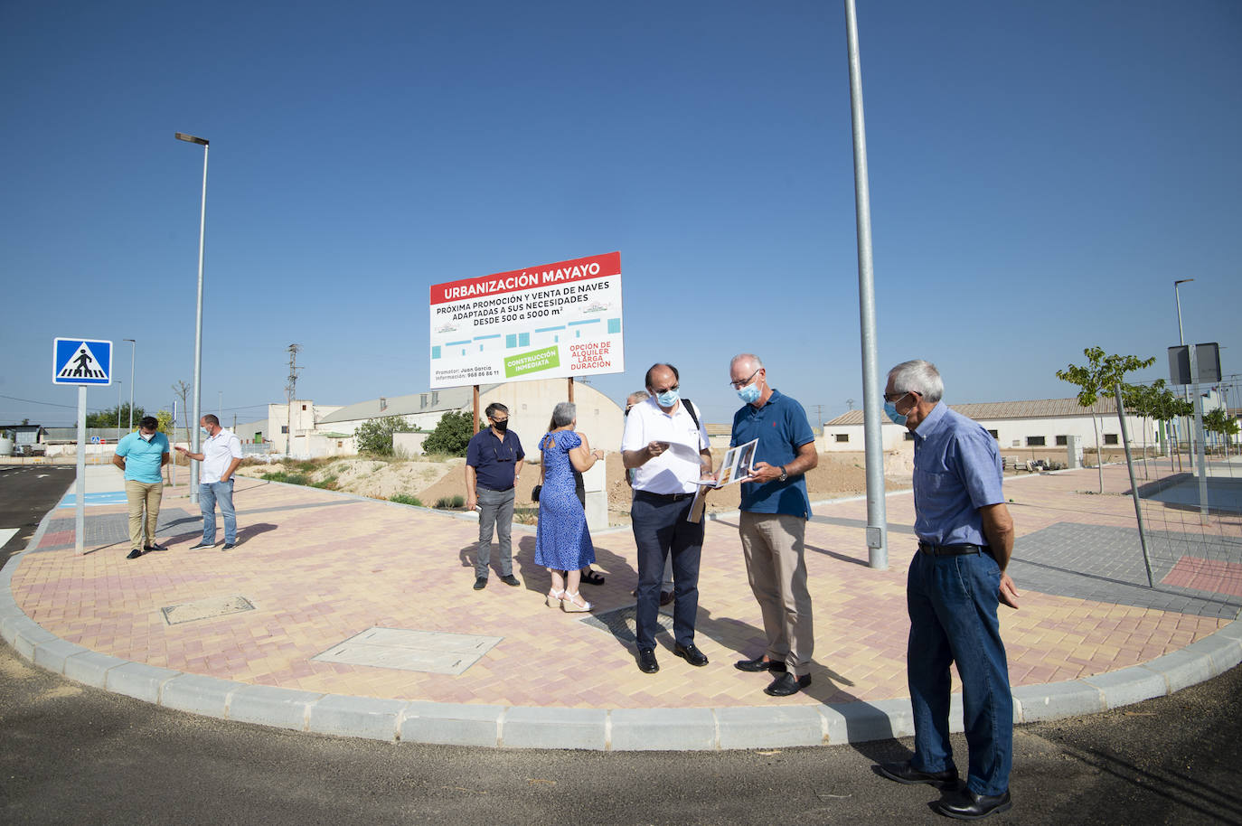 Fotos: El polígono industrial de El Mayayo, en la pedanía murcia de El Palmar, acogerá a treinta nuevas empresas