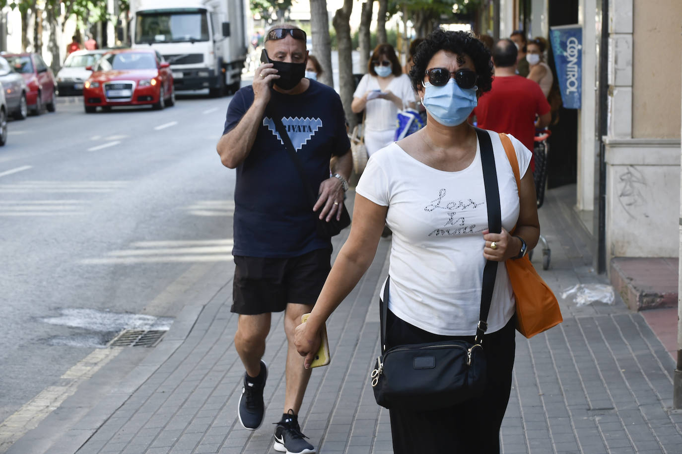 Fotos: El Carmen, entre el miedo y las dudas