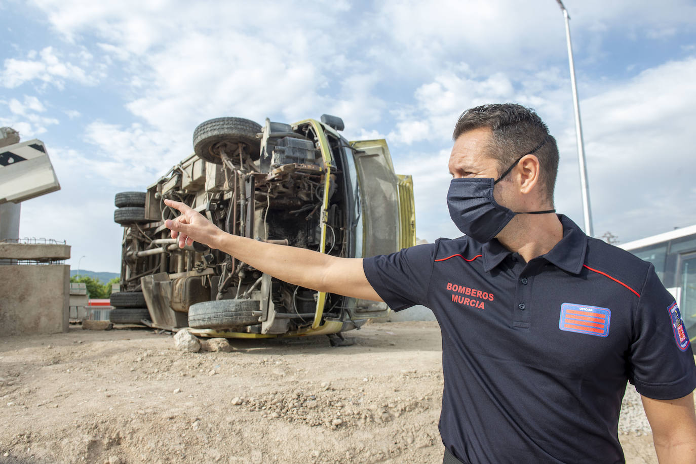 Fotos: Murcia tendrá un campo de pruebas para simular operaciones de salvamento y rescate