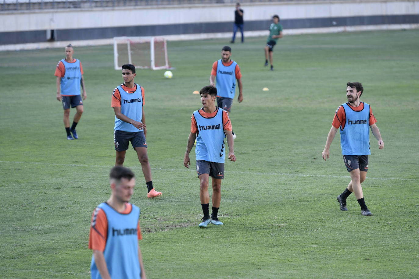 Fotos: El Real Murcia vuelve a entrenar