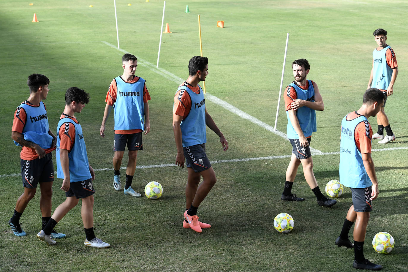 Fotos: El Real Murcia vuelve a entrenar