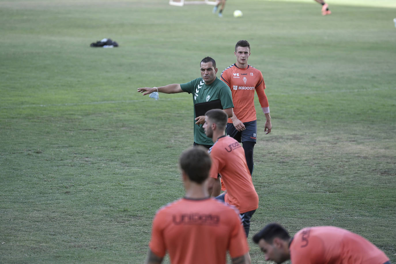 Fotos: El Real Murcia vuelve a entrenar