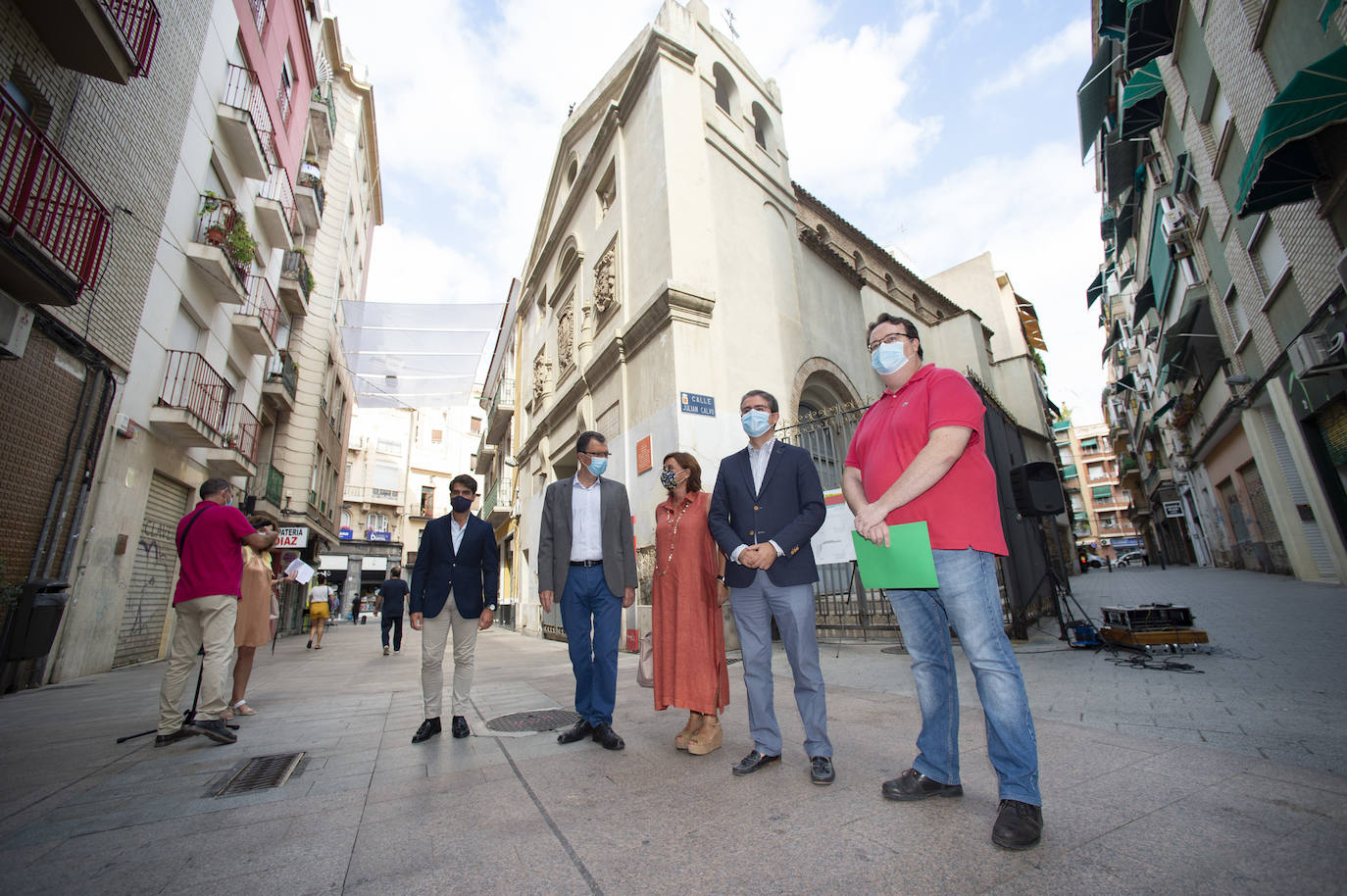 Fotos: El Ayuntamiento de Murcia rehabilitará las cubiertas y fachadas de la Ermita del Pilar