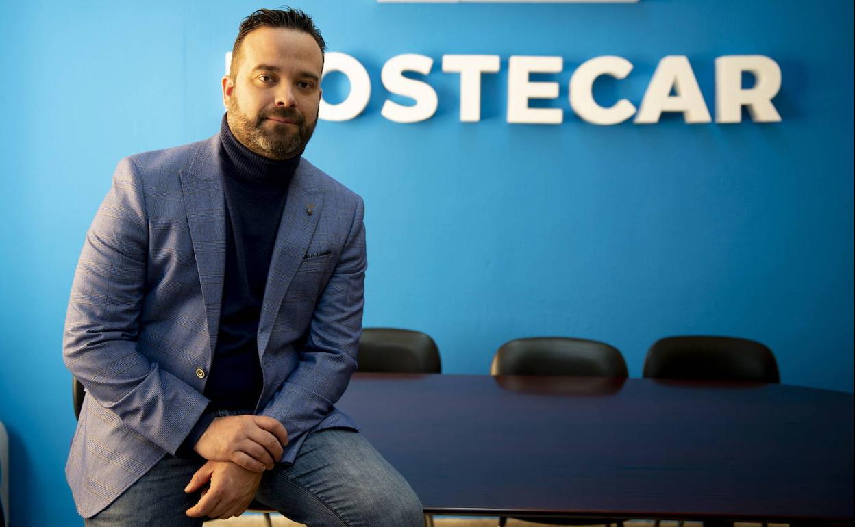 Juan José López, presidente de Hostecar, en una fotografía de archivo.