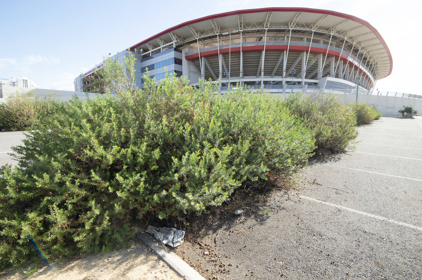 Fotos: Estado del interior y los aledaños del Enrique Roca