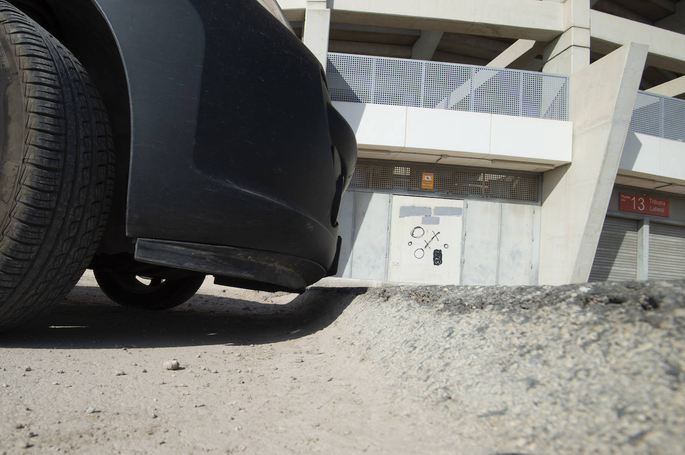 Fotos: Estado del interior y los aledaños del Enrique Roca