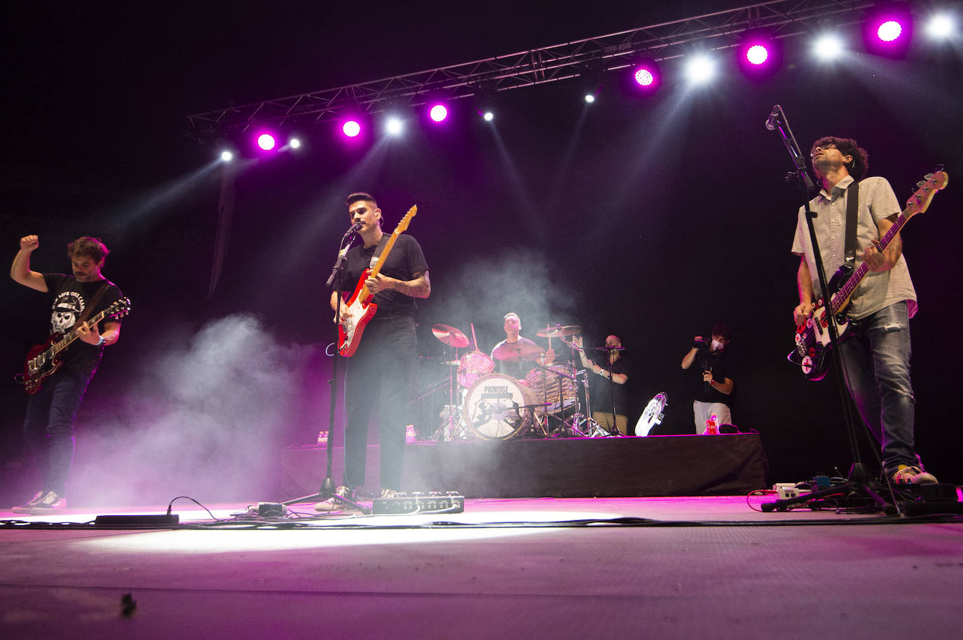 Fotos: Concierto de Pignoise en la plaza de toros de Murcia