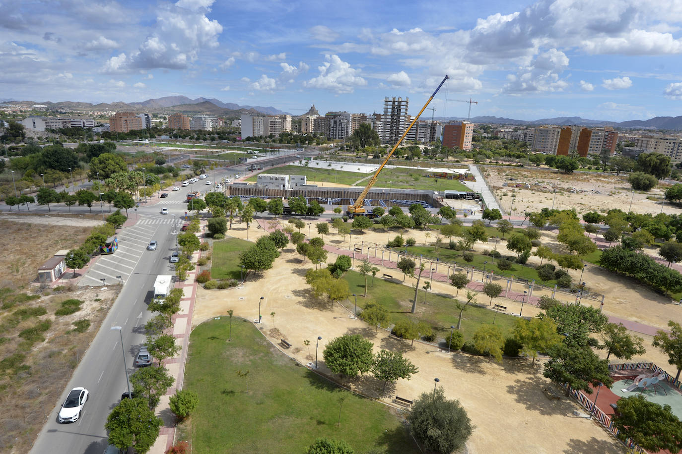 Fotos: Churra y Santiago y Zaraíche estrenan una área verde de más de 26.200 m