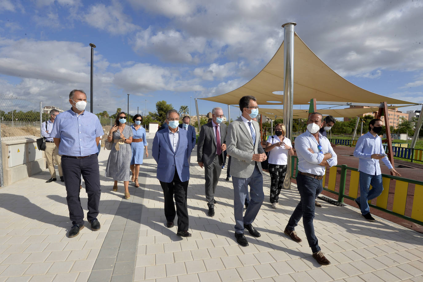 Fotos: Churra y Santiago y Zaraíche estrenan una área verde de más de 26.200 m