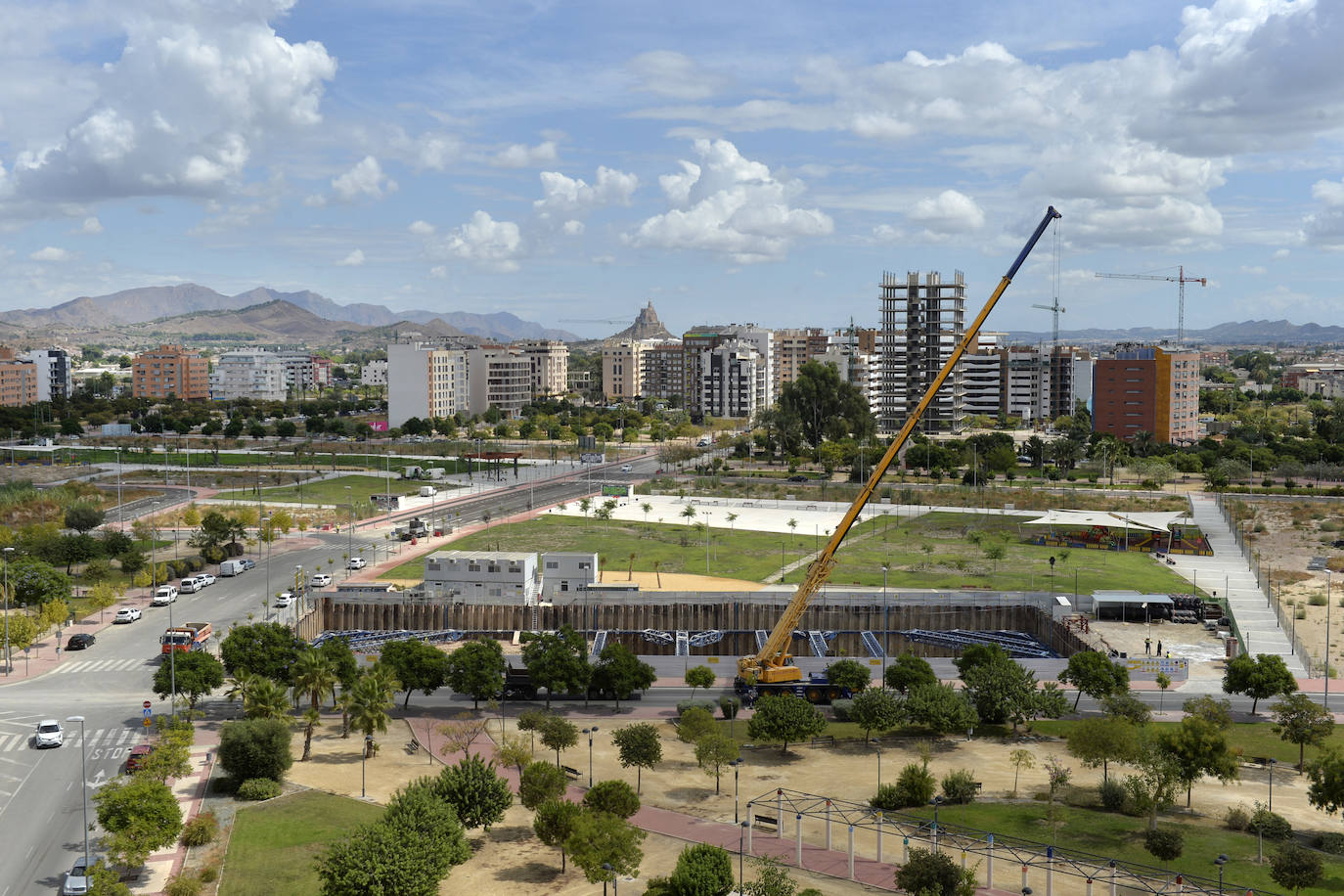 Fotos: Churra y Santiago y Zaraíche estrenan una área verde de más de 26.200 m