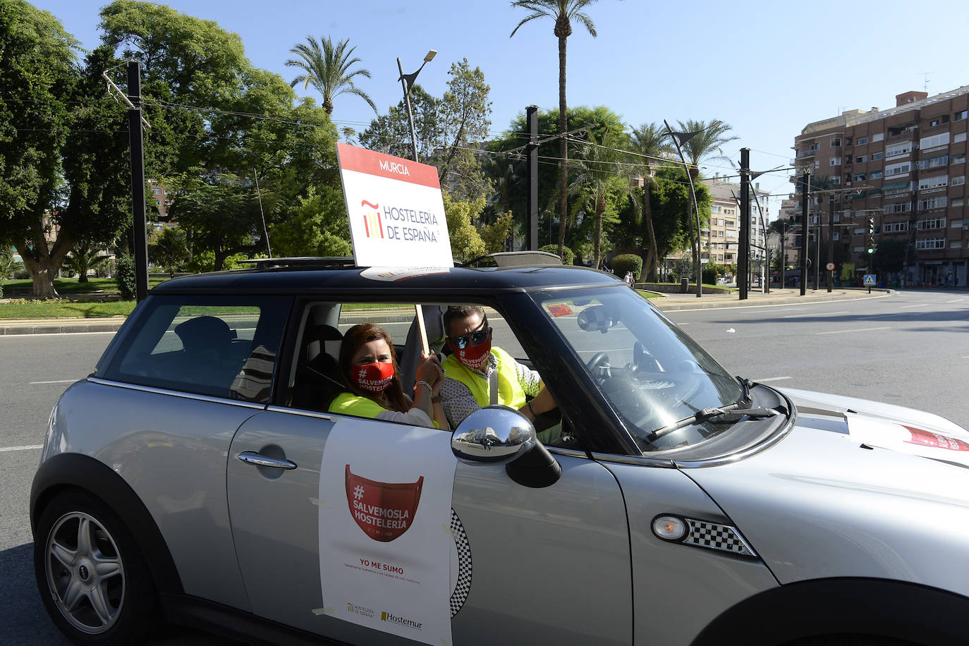 Fotos: Protesta de Hostemur por las calles de Murcia