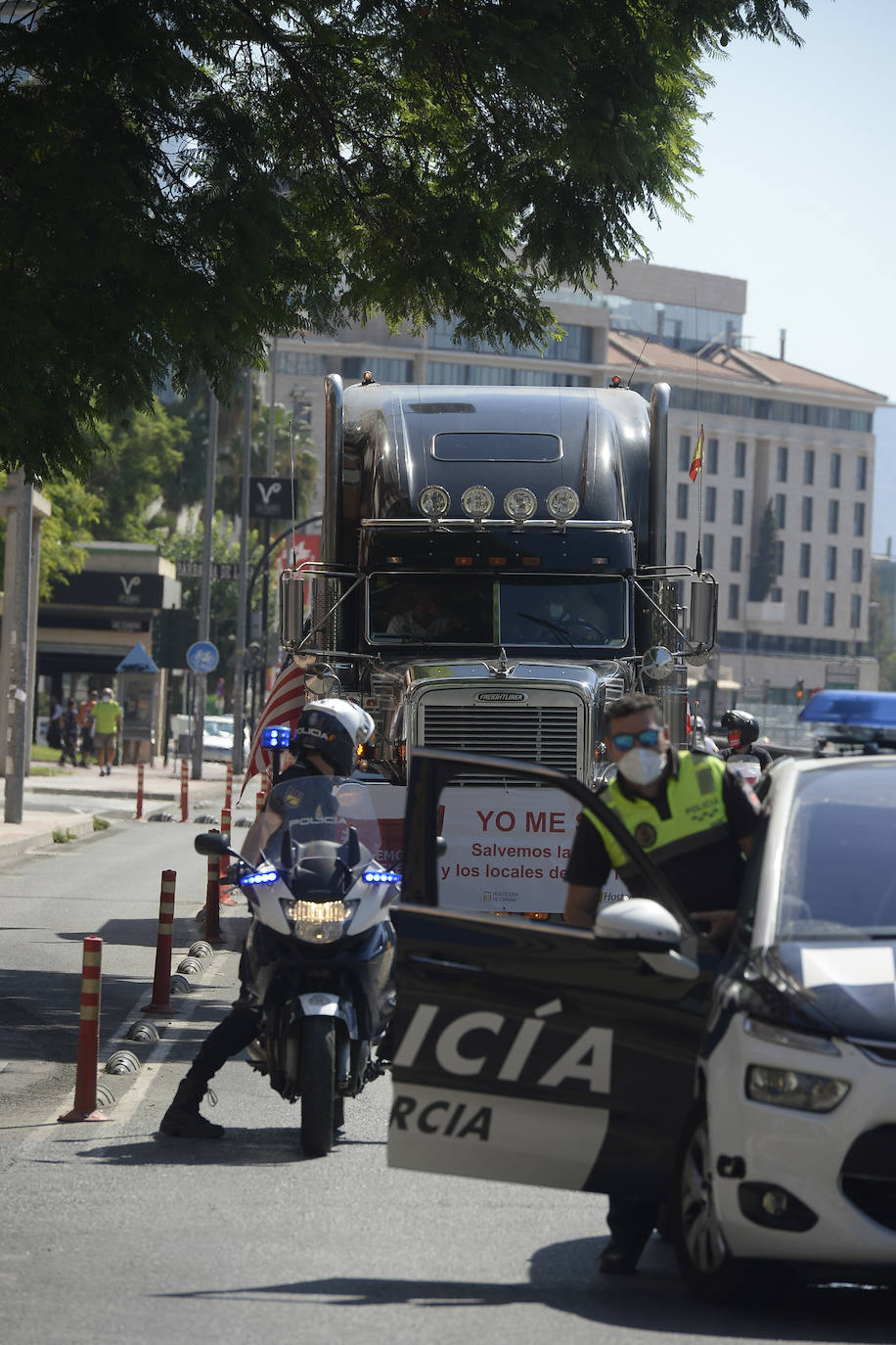 Fotos: Protesta de Hostemur por las calles de Murcia