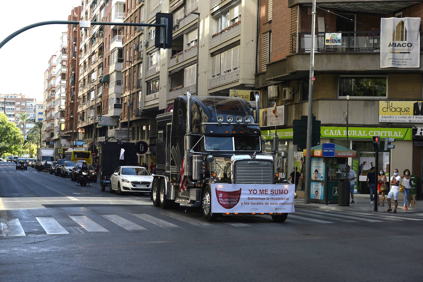 Fotos: Protesta de Hostemur por las calles de Murcia