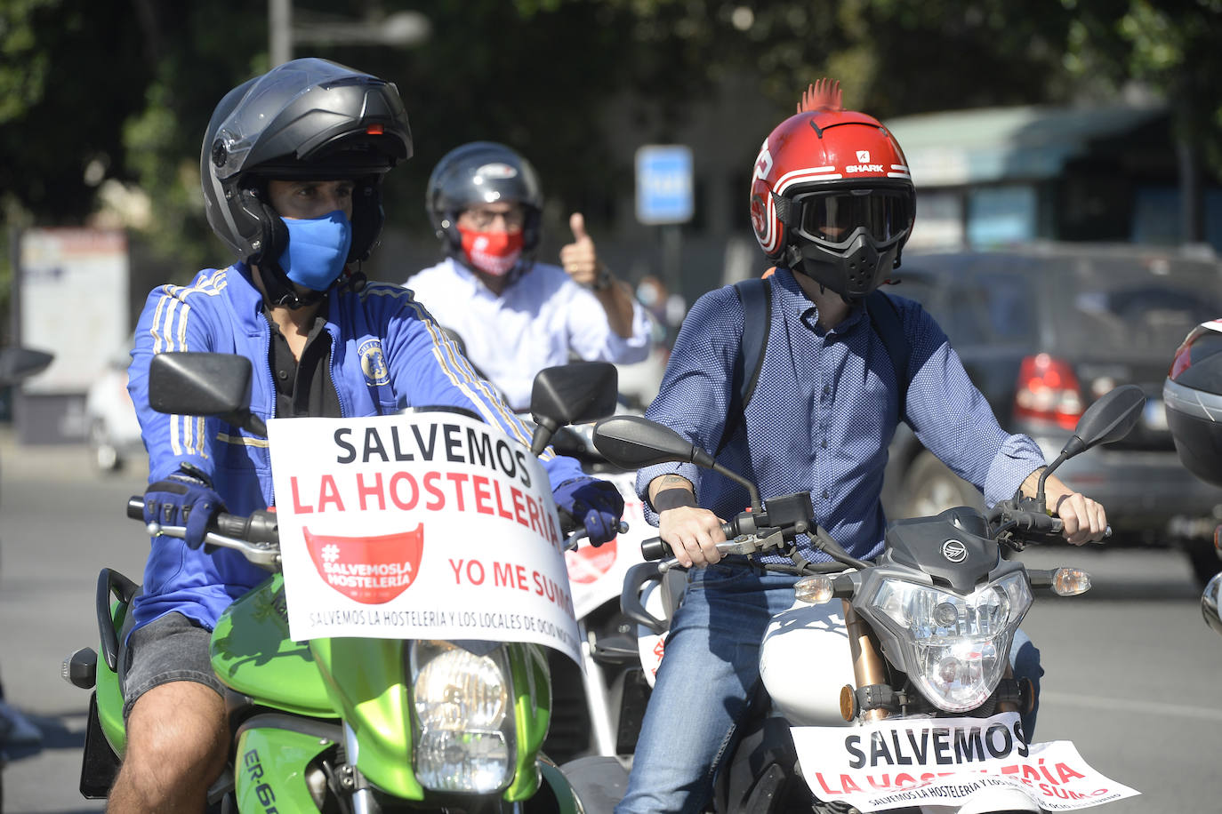 Fotos: Protesta de Hostemur por las calles de Murcia