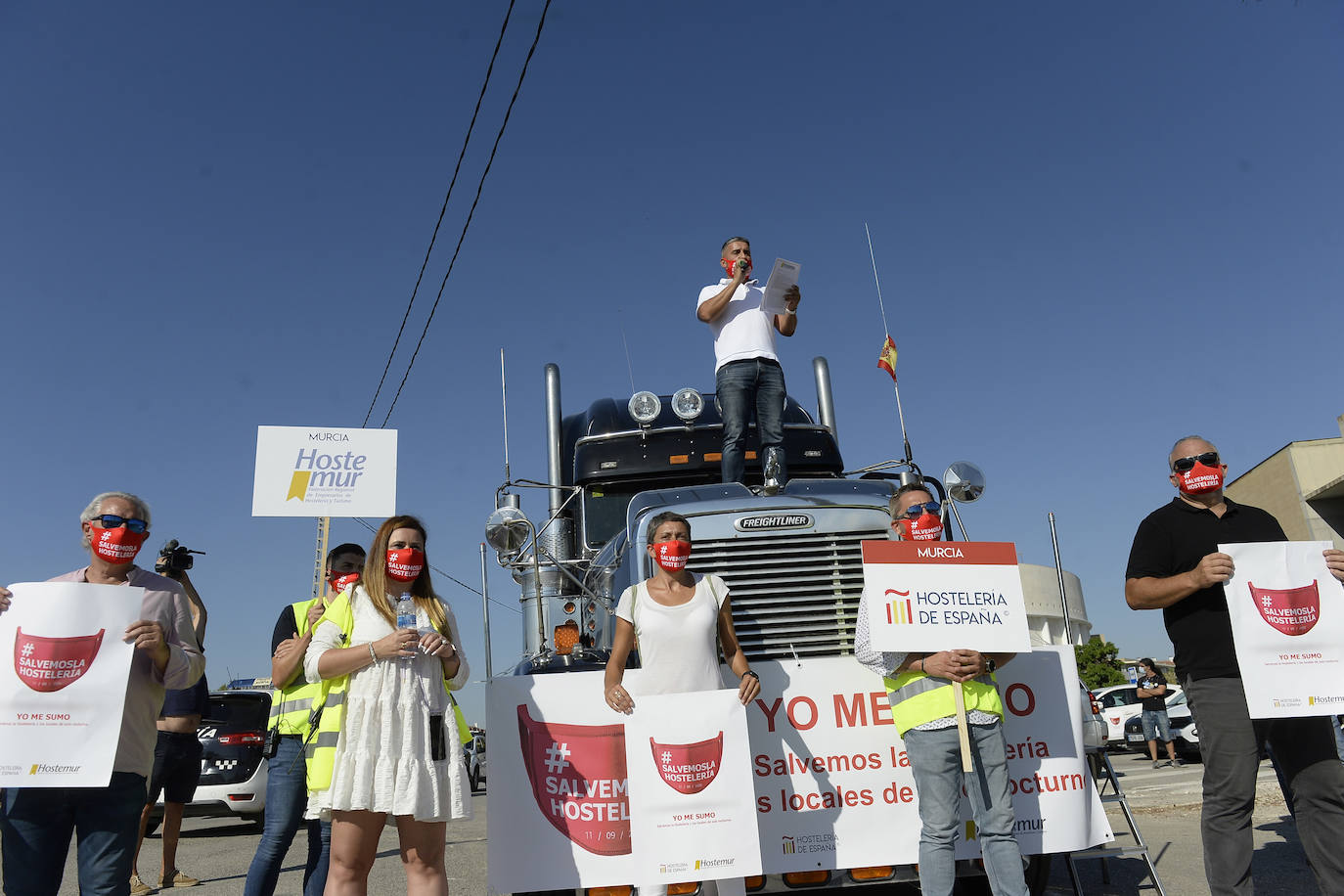 Fotos: Protesta de Hostemur por las calles de Murcia