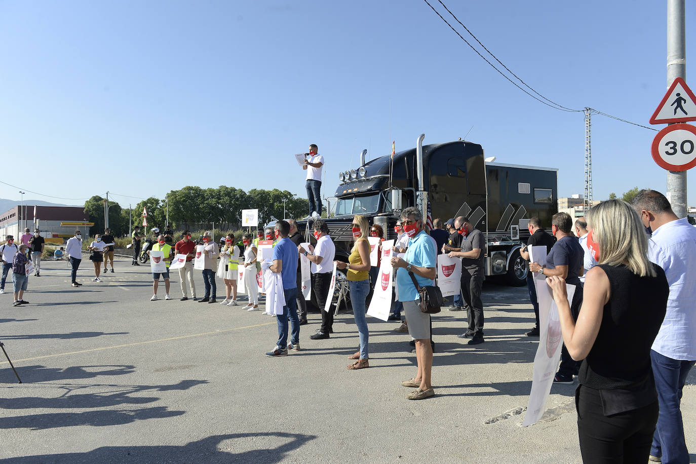 Fotos: Protesta de Hostemur por las calles de Murcia