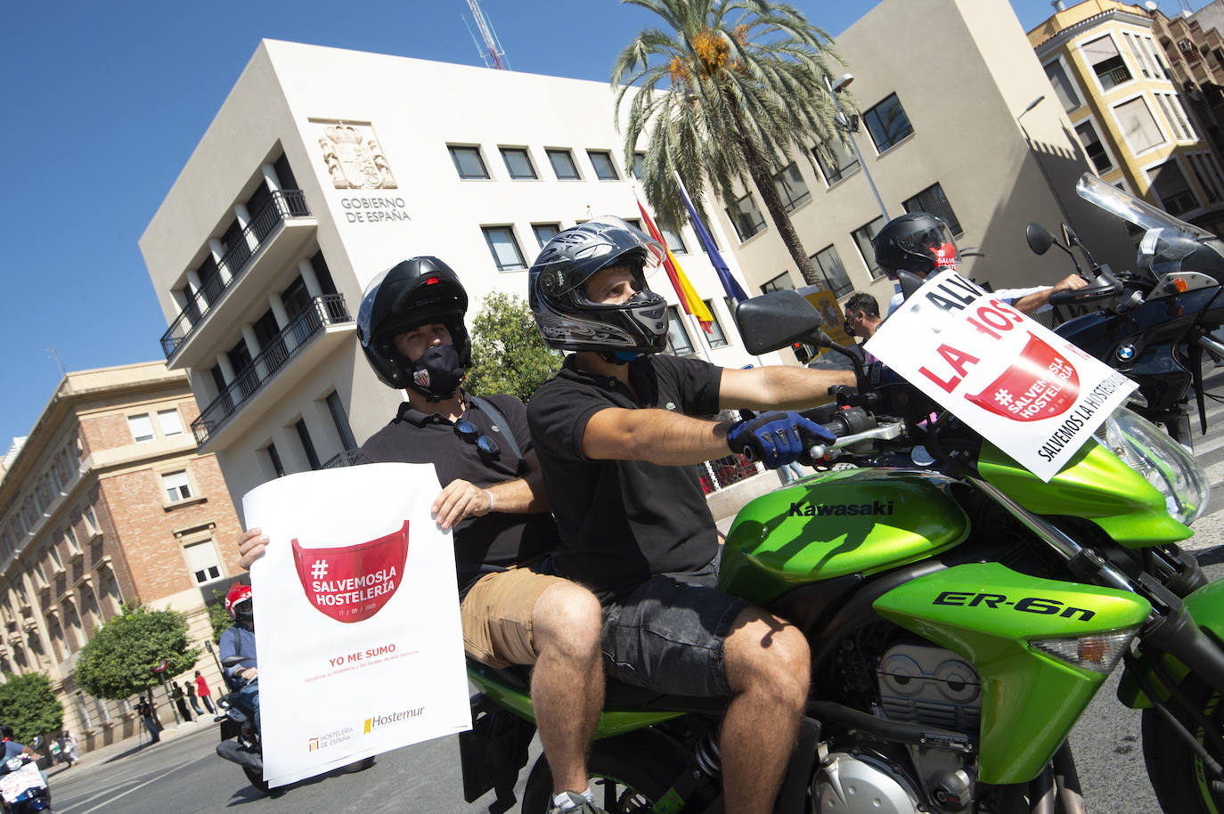 Fotos: Protesta de Hostemur por las calles de Murcia