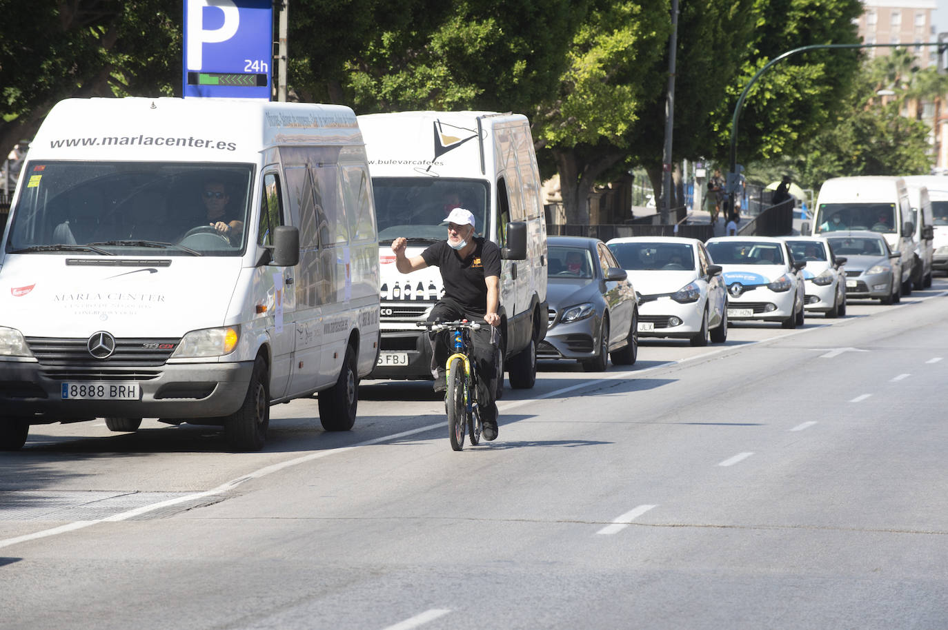 Fotos: Protesta de Hostemur por las calles de Murcia