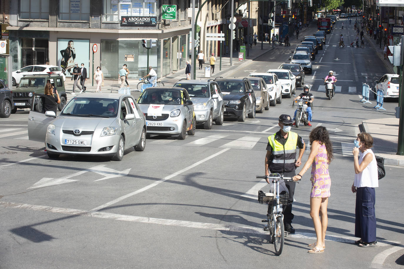 Fotos: Protesta de Hostemur por las calles de Murcia