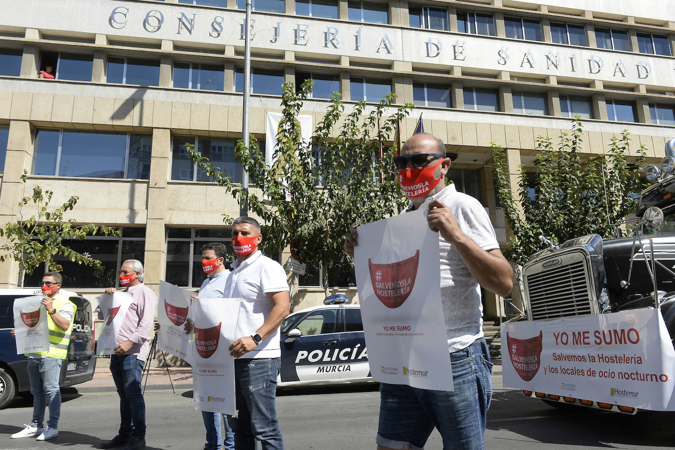 Fotos: Protesta de Hostemur por las calles de Murcia