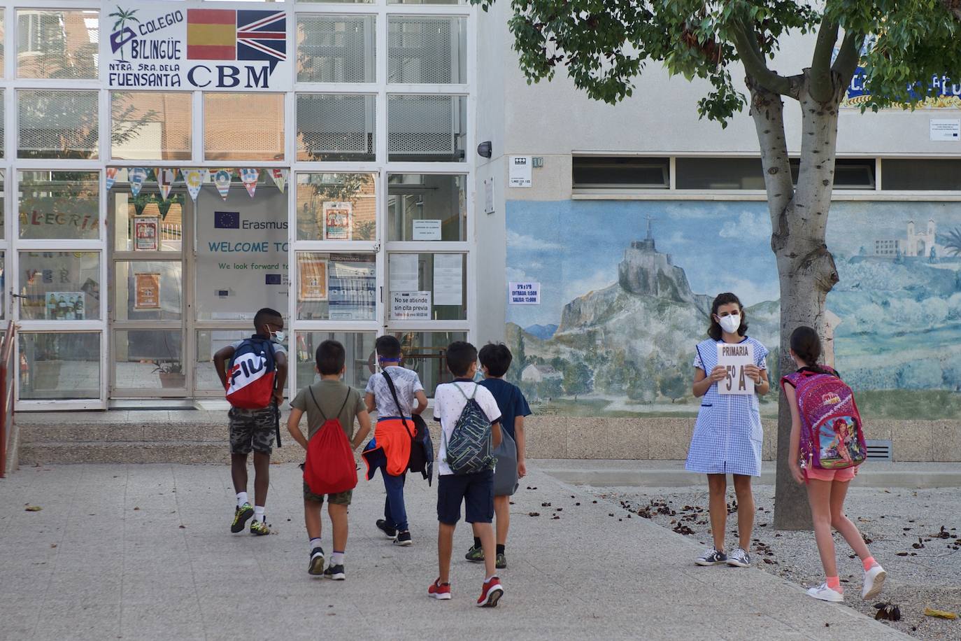 Fotos: La vuelta al &#039;cole&#039; en Murcia