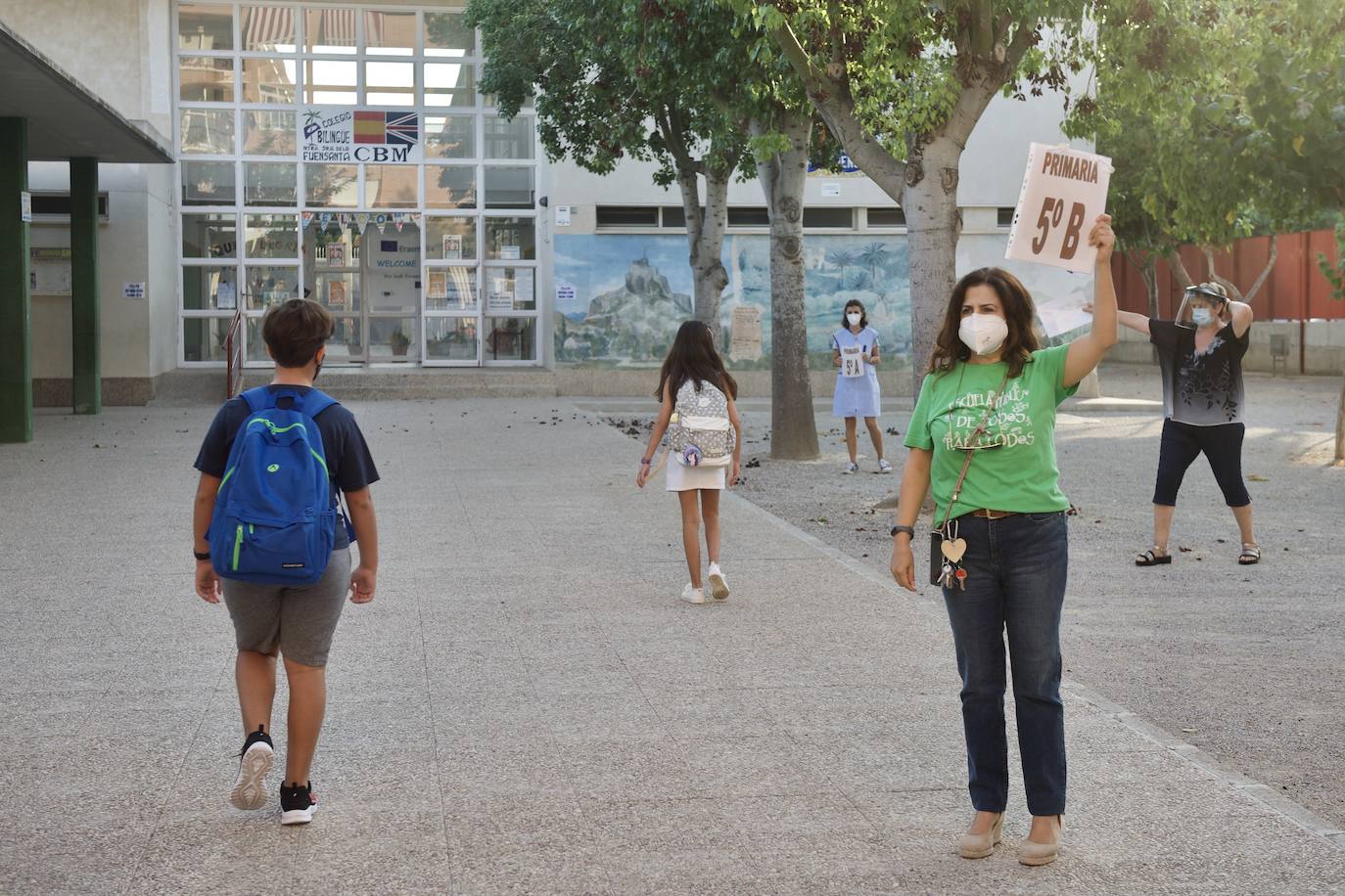 Fotos: La vuelta al &#039;cole&#039; en Murcia