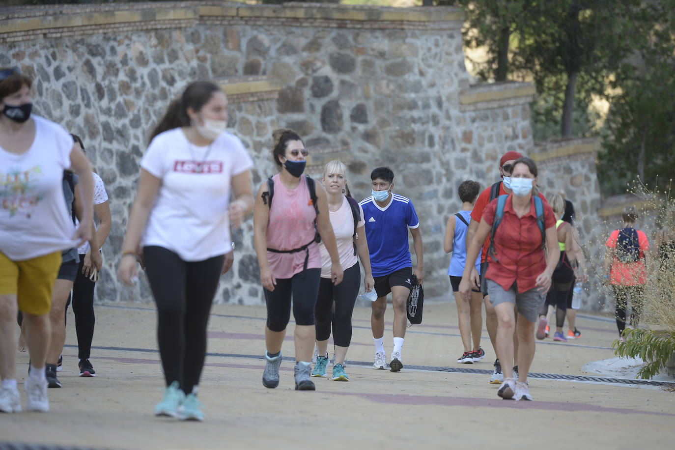 Fotos: Subida al santuario de La Fuensanta en el día de la romería