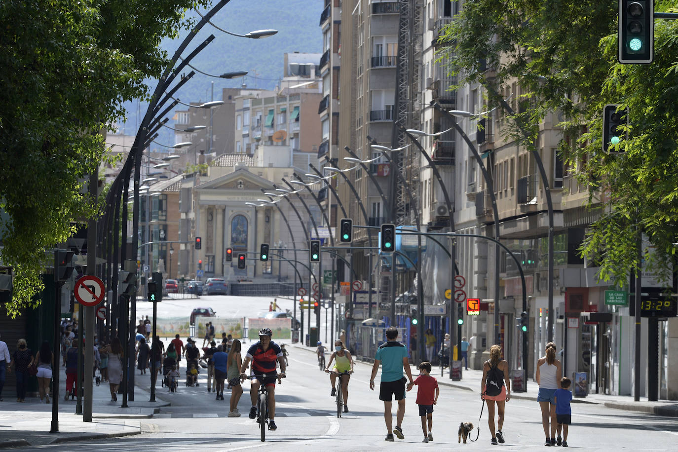 Fotos: Los murcianos toman la Gran Vía