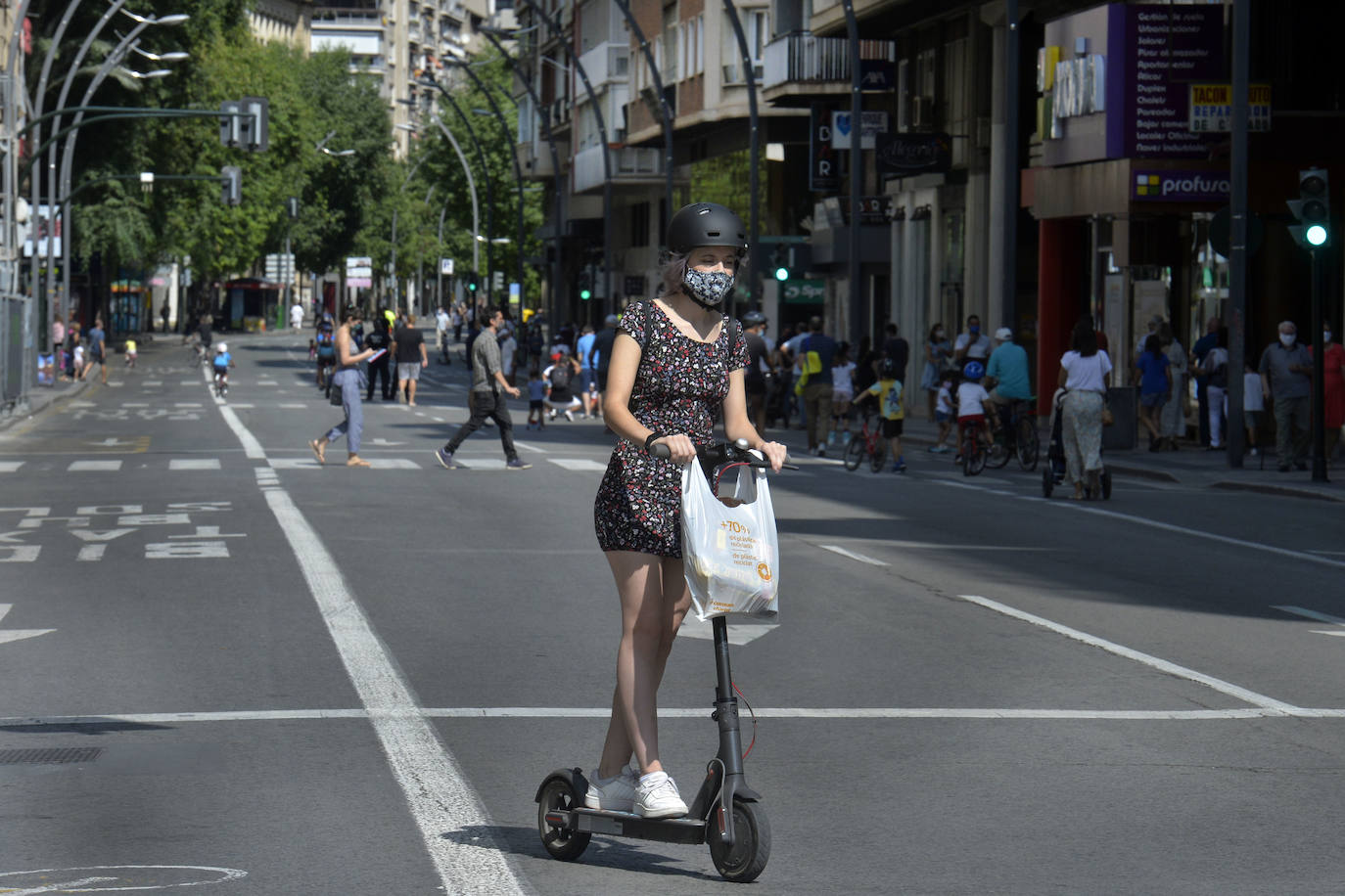 Fotos: Los murcianos toman la Gran Vía